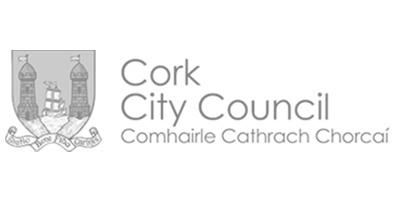 Cork City Council logo - grey version