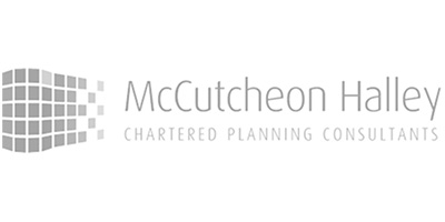 McCutcheon Halley logo - grey version