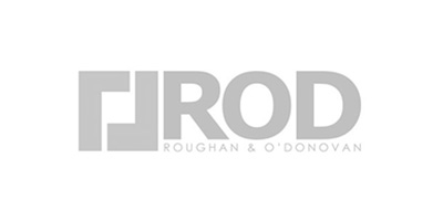 Roghan O'donovan logo - grey version